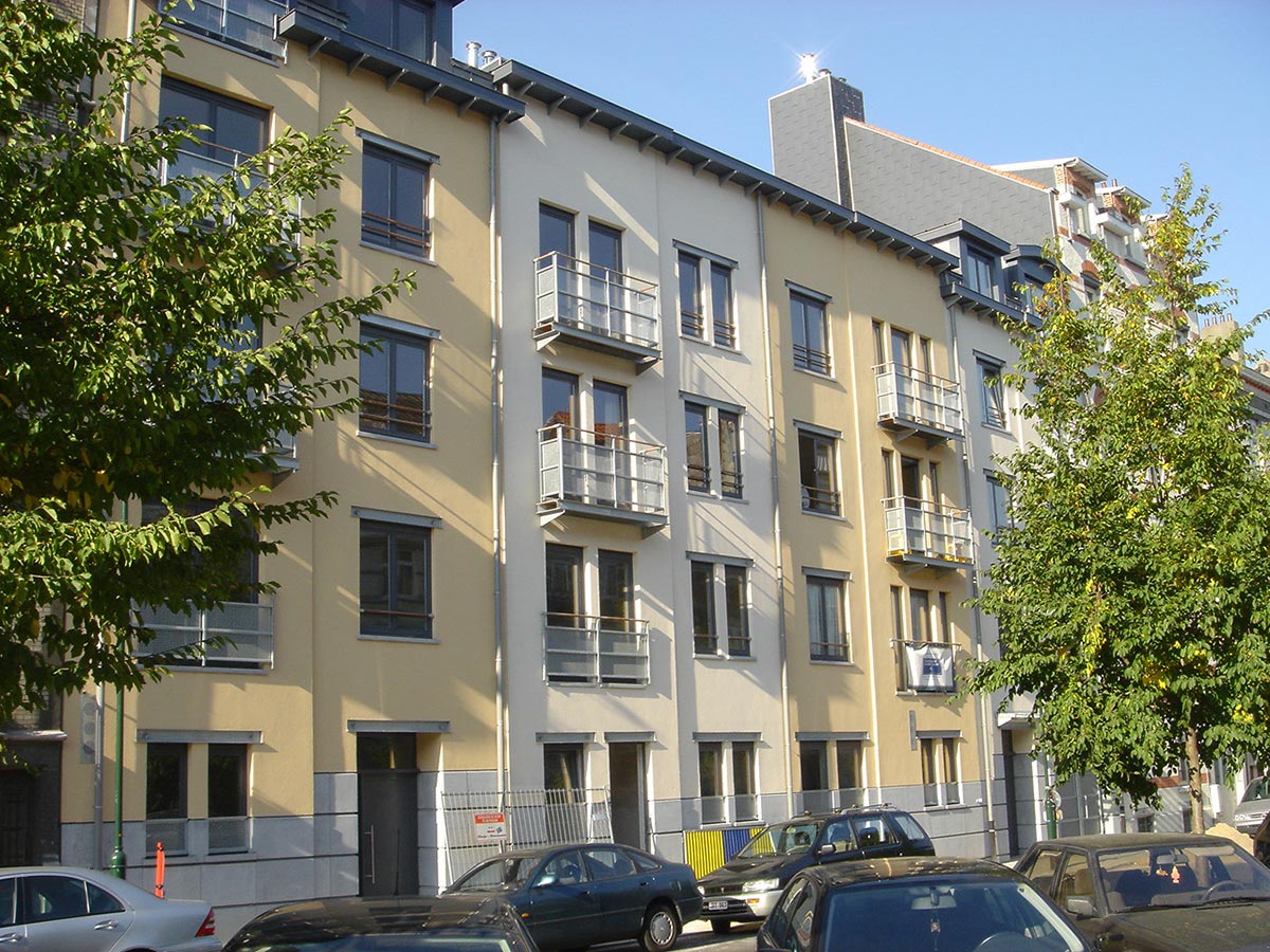 Construction-de-15-logement-sociaux-et-maison-de-quartier-Anderlecht